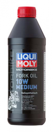 Синтетическое масло для вилок и амортизаторов Motorbike Fork Oil  Medium 10W (1 л)