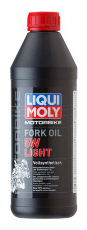 Синтетическое масло для вилок и амортизаторов Motorbike Fork Oil Light 5W (1 л)