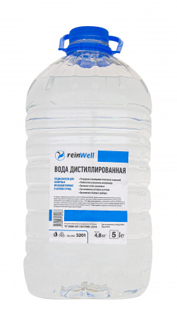Вода дистиллированная RW-02 (5л) ReinWell