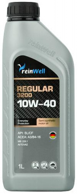 Моторное масло REGULAR 3200 10W-40 (1л) ReinWell