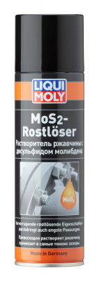 Растворитель ржавчины с дисульфидом молибдена MoS2-Rostloser (0.3 л)