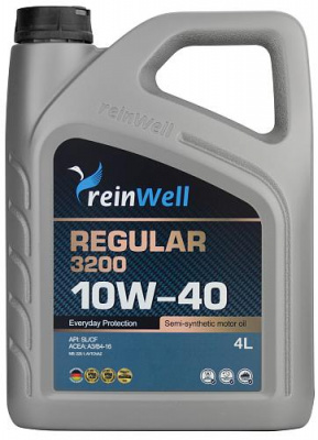 Моторное масло REGULAR 3200 10W-40 (4л) ReinWell