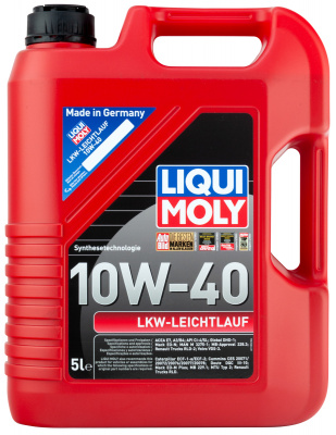 НС-синтетическое моторное масло LKW-Leichtlauf-Motoroil Basic 10W-40 (5 л)