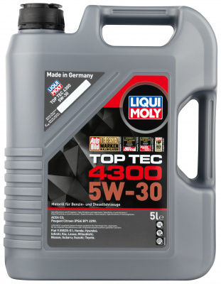 НС-синтетическое моторное масло Top Tec 4300 5W-30 (5 л)