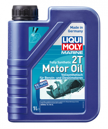 Синтетическое моторное масло для водной техники Marine Fully Synthetic 2T Motor Oil (1 л)