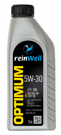 Моторное масло 5W-30 API SN, VW 504.00/507.00 (1л) ReinWell