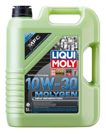 НС-синтетическое моторное масло Molygen New Generation 10W-30 (5 л)