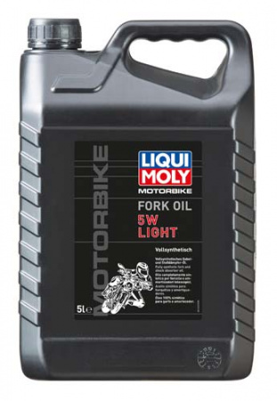 Синтетическое масло для вилок и амортизаторов Motorbike Fork Oil Light 5W (5 л)