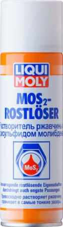 Растворитель ржавчины с дисульфидом молибдена MoS2-Rostloser (0.3 л)