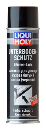 Антикор для днища кузова битум/смола (черный) Unterboden-Schutz Bitumen schwarz (0.5 л)