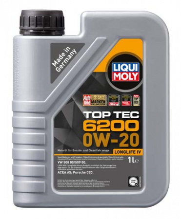 НС-синтетическое моторное масло Top Tec 6200 0W-20 (1л)