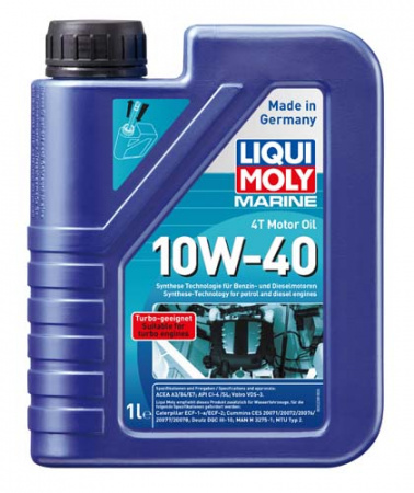 НС-синтетическое моторное масло для лодок Marine 4T Motor Oil 10W-40 (1 л)