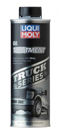 Антифрикционная присадка с дисульфидом молибдена в моторное масло для тяжелых внедорожников и пикапов Truck Series Oil Treatment (0.5 л)