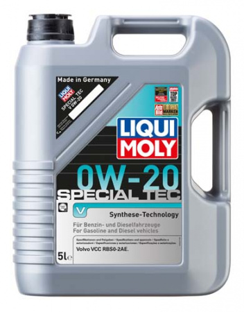 НС-синтетическое моторное масло Special Tec V 0W-20 (5 л)