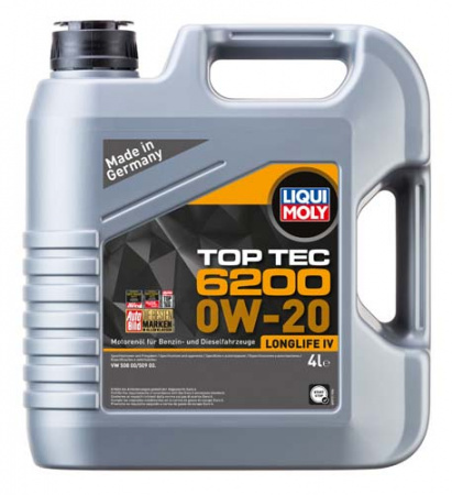 НС-синтетическое моторное масло Top Tec 6200 0W-20 (4л)