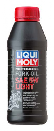 Синтетическое масло для вилок и амортизаторов Motorbike Fork Oil Light 5W (0.5 л)