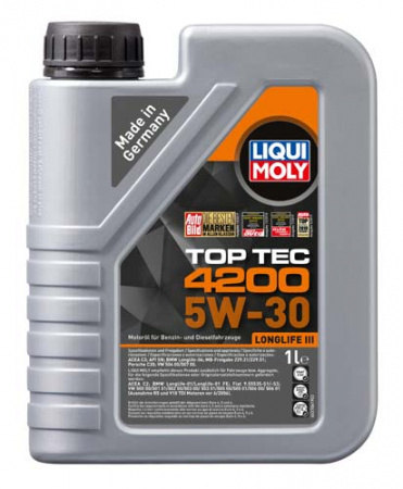 НС-синтетическое моторное масло Top Tec 4200 5W-30 (1 л)