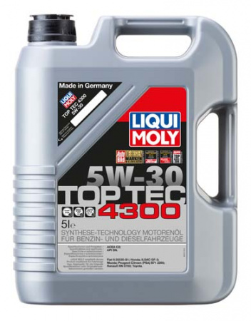 НС-синтетическое моторное масло Top Tec 4300 5W-30 (5 л)