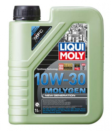 НС-синтетическое моторное масло Molygen New Generation 10W-30 (1 л)