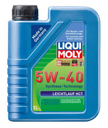 НС-синтетическое моторное масло Leichtlauf HC 7 5W-40 (1 л)