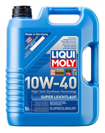 НС-синтетическое моторное масло Super Leichtlauf 10W-40 (5 л)