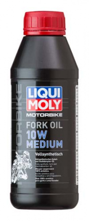 Синтетическое масло для вилок и амортизаторов Motorbike Fork Oil  Medium 10W (0.5 л)