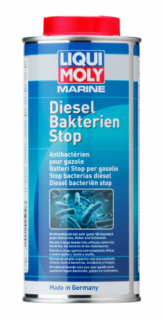 Антибактериальная присадка для дизельных систем водной техники Marine Diesel Bacteria Stop (0.5 л)