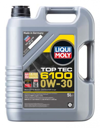 НС-синтетическое моторное масло Top Tec 6100 0W-30 (5 л)