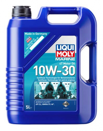 НС-синтетическое моторное масло для лодок Marine 4T Motor Oil 10W-30 (5 л)