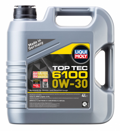 НС-синтетическое моторное масло Top Tec 6100 0W-30 (4 л)