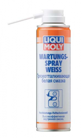 Грязеотталкивающая белая смазка Wartungs-Spray weiss (0.25 л)