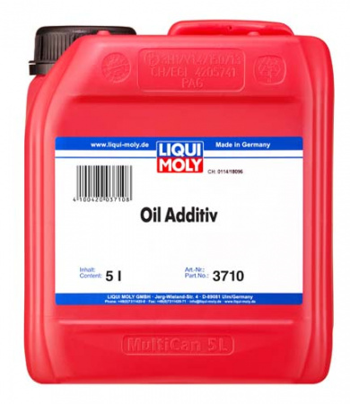 Антифрикционная присадка с дисульфидом молибдена в моторное масло Oil Additiv (5 л)